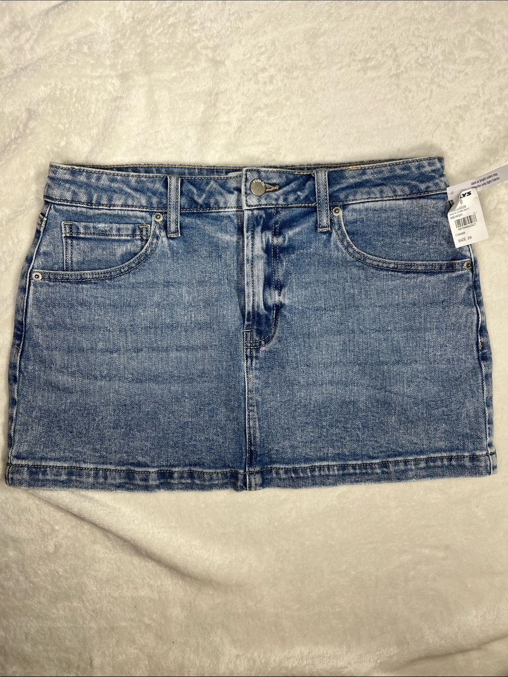 RSQ Women’s Mini Jean Denim Skirt 29
